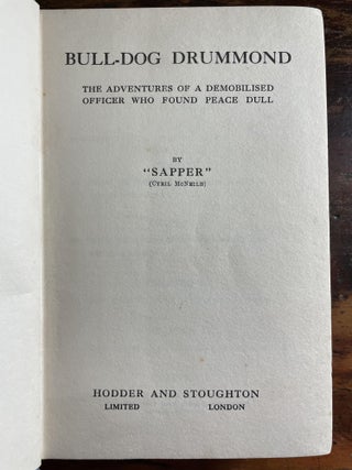 Bull-Dog Drummond