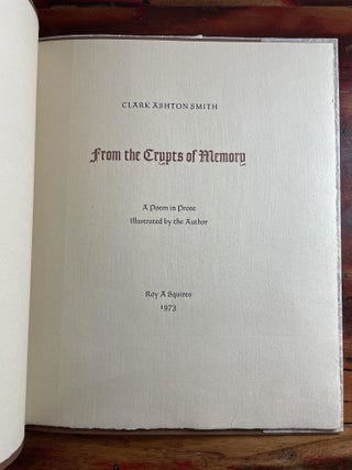 From the Crypts of Memory