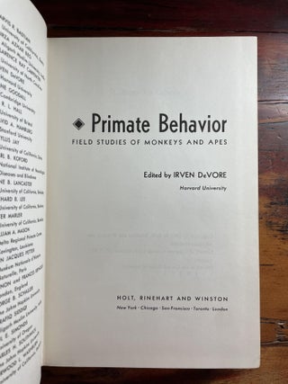 Primate Behavior