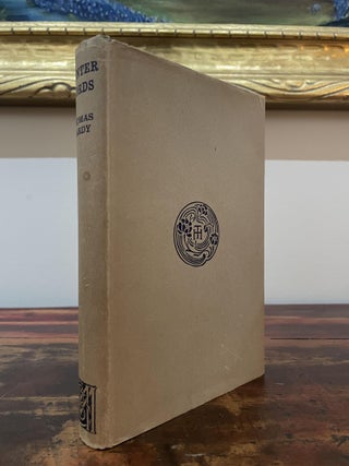 Item #5294 Winter Words in Various Moods and Metres. Thomas Hardy