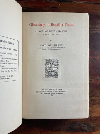 Gleanings in Buddha-Fields
