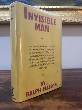 Item #5301 Invisible Man. Ralph Ellison