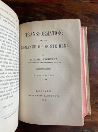 Transformation: or, the Romance of Monte Beni