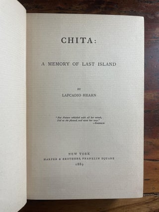 Chita: A Memory of Last Island