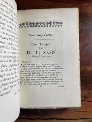 Parnassus Biceps or Several Choice Pieces of Poetry 1656