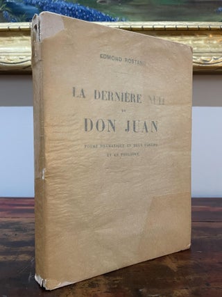 Item #5353 La Dernière Nuit de Don Juan. Edmond Rostand