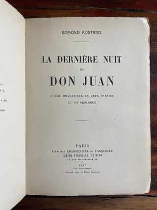 La Dernière Nuit de Don Juan