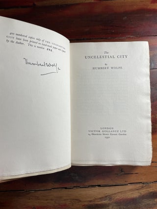 The Uncelestial City