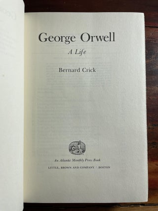 George Orwell; The First Complete Biography