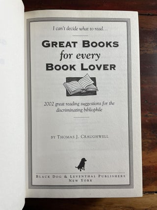 Great Books for Every Book Lover