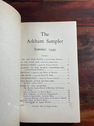 The Arkham Sampler: Spring, Summer, Autumn, Winter; 1949