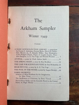 The Arkham Sampler: Spring, Summer, Autumn, Winter; 1949