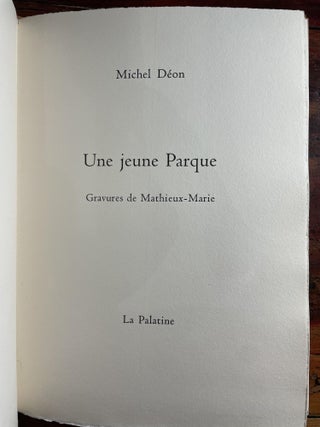 Un Jeune Parque