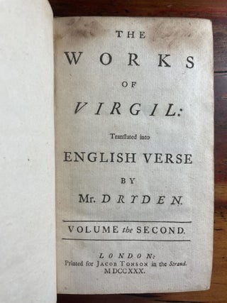 Dryden's - The Works of Virgil: Containing his Pastorals, Georgics, and Aeneis