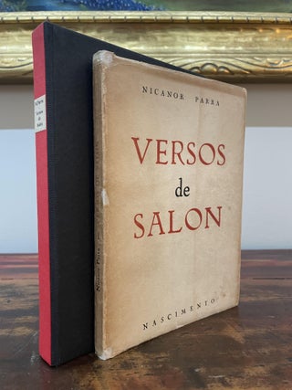 Item #5388 Versos de Salon. Nicanor Parra