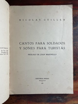 Cantos Para Soldados y Sones Para Turis Tas