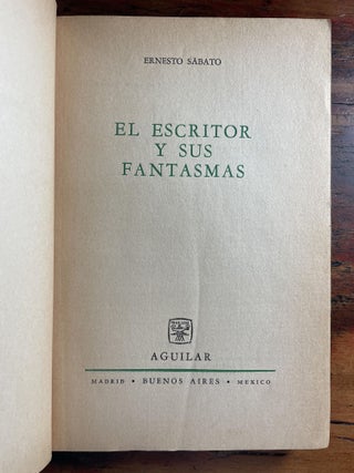 El Escritor y Sus Fantasmas