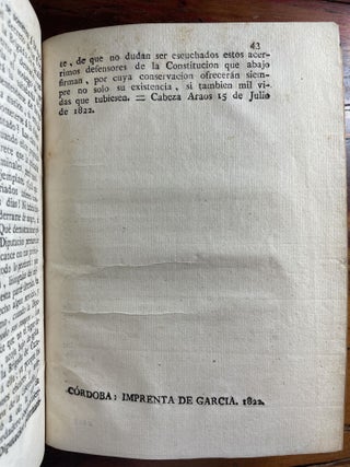 Relacion circunstanciada de los primeros acontecimientos ocurridos á la columna del mando del Brigadier Conde de Valdecañas contra los facciosos de la estinguida Brigada de Carabineros y sus adictos