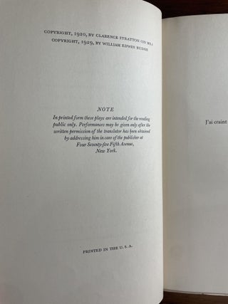 Three Gallant Plays