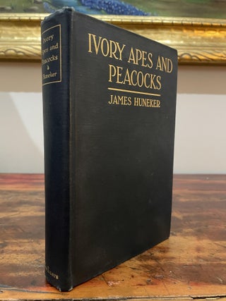 Item #5481 Ivory Apes and Peacocks. James Huneker