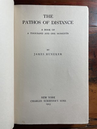 The Pathos of Distance