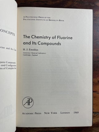 The Chemistry of Fluorine and Its Compounds