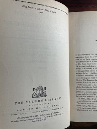 The Best-Known Novels of George Eliot