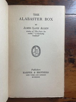 The Alabaster Box