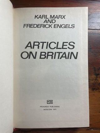 Articles on Britain