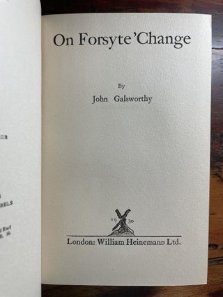 On Forsyte 'Change
