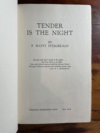 Tender is the Night