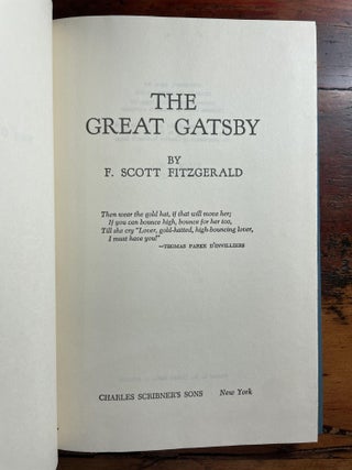 The Great Gatsby