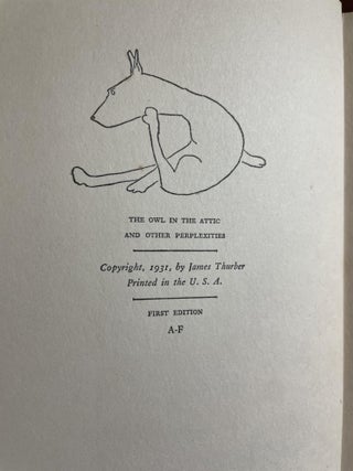 The Owl in the Attic & Other Perplexities