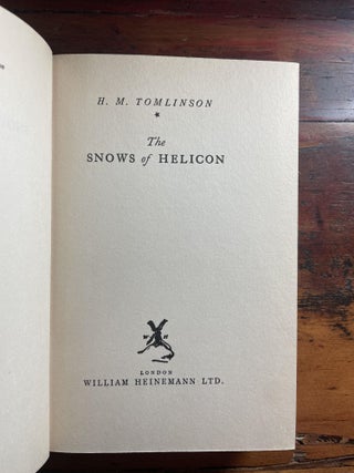 The Snows of Helicon