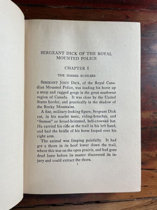Sergeant Dick of the Royal Mounted Police