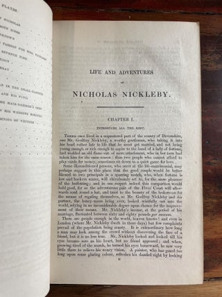 The Life and Adventures of Nicholas Nickleby