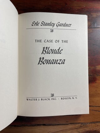 The Case of the Blonde Bonanza