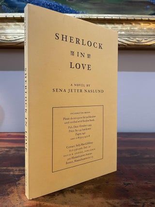 Item #5720 Sherlock in Love. Sena Jeter Naslund
