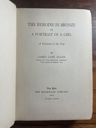 The Heroine in Bronze or A Portrait of a Girl