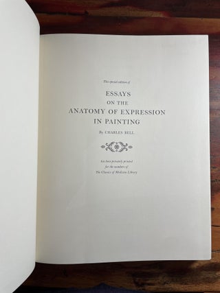 Essays on the Anatomy of Expression in Painting