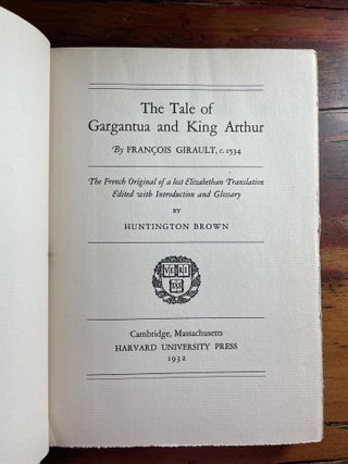 The Tale of Gargantua and King Arthur