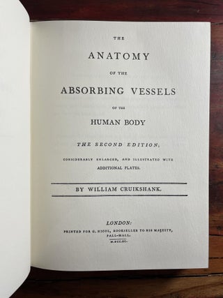 The Anatomy of the Absorbing Vessels of the Body