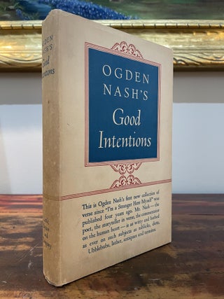 Item #5848 Good Intentions. Ogden Nash