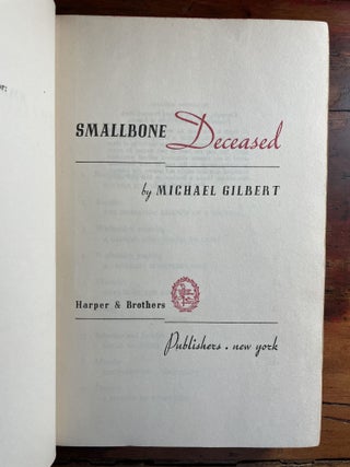 Smallbone Deceased