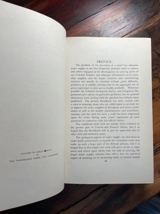 A Practical Handbook of Water Supply