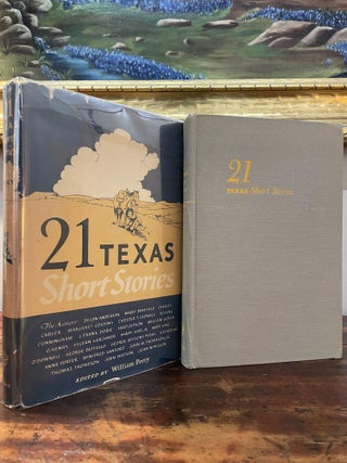Item #5878 21 Texas Short Stories. William Peery