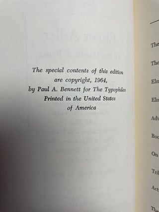 In the World of Books