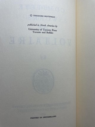 The Complete Works of Voltaire: Notebooks 1 & 2