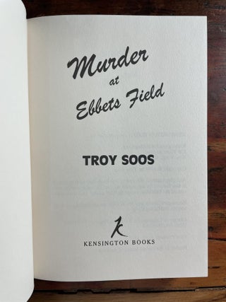 Murder at Ebbet's Field