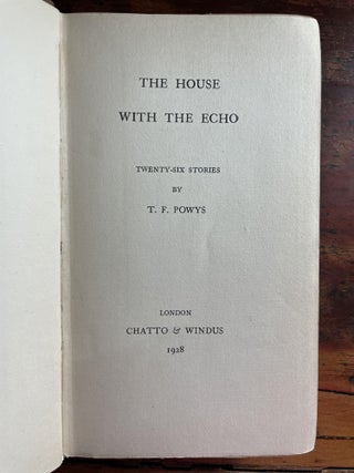 The House With the Echo
